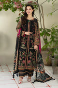 Lawn 3PC Embroidered With Digital Printed Jauqard Dupatta- 5215 FS