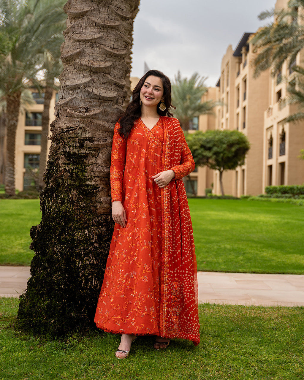 3PC LAWN EMBROIDERED SHIRT WITH Chiffon EMB DUPATTA AND TROUSER - FT 052