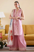 Lawn-3PC Embroidered With Chiffon Digital Printed Dupatta-5224 FS