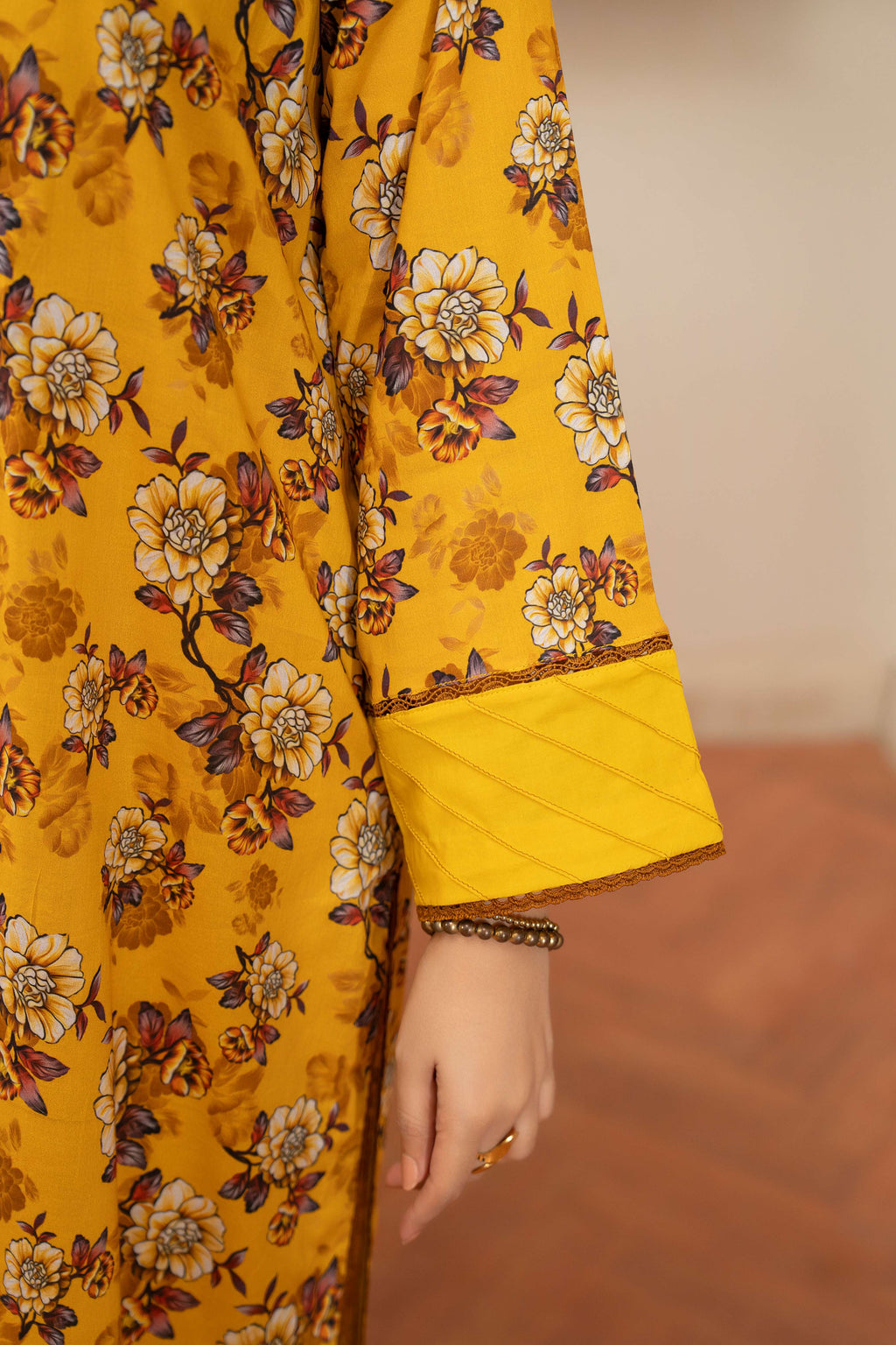 3PC LAWN PRINTED SHIRT WITH LAWN PRINT DUPATTA AND CAMBRIC TROUSER-P-4501