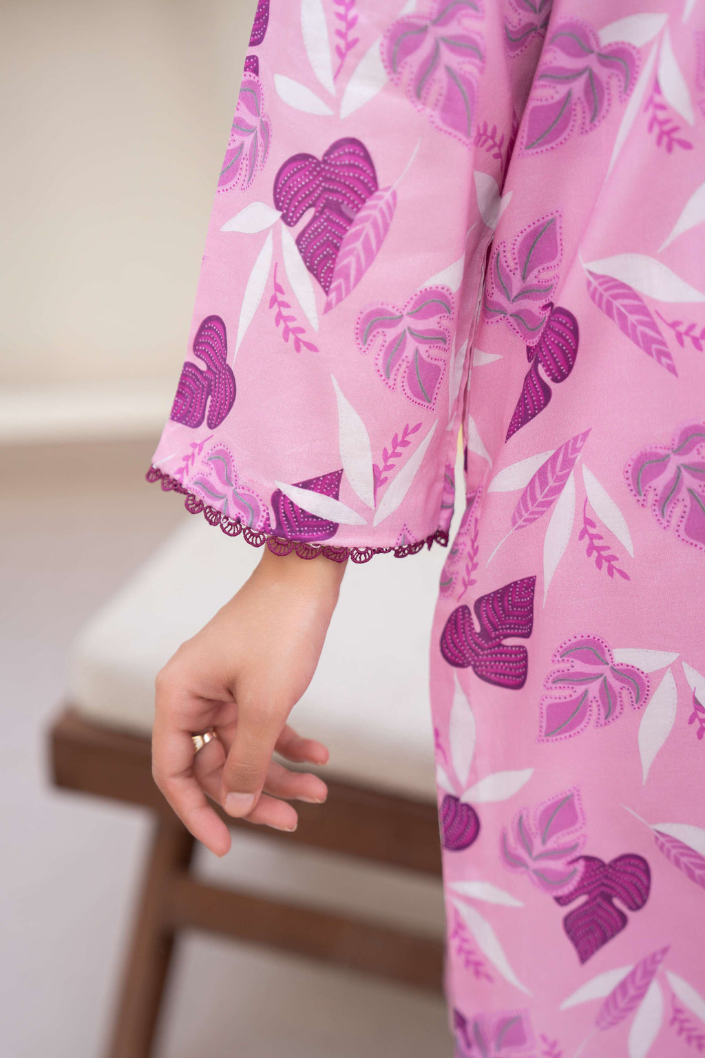 3PC LAWN PRINTED SHIRT WITH LAWN PRINT DUPATTA AND CAMBRIC TROUSER-P-4515