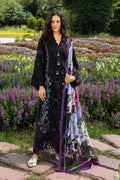 3PC LAWN Embroidered SHIRT WITH Printed Silk DUPATTA AND TROUSER - JN 202
