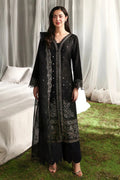 Lawn-3PC Sequence Embroidered With Organza Embroidered Dupatta-5299