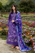 3PC LAWN Embroidered SHIRT WITH Printed Silk DUPATTA AND TROUSER - JN 2770