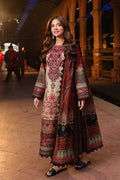 3PC LAWN PRINTED SHIRT WITH VOILE PRINTED DUAPTTA-4007
