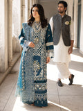 3PC LAWN EMBROIDERED SHIRT WITH ORGANZA EMBROIDERED DUPATTA AND TROUSER-BIC-4609